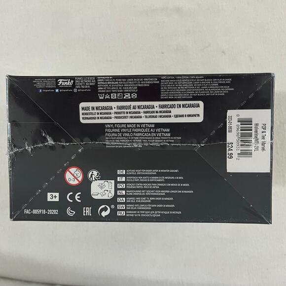 Funko POP! Tees Wolverine VS Hulk Unisex 2XL T-Shirt & Wolverine Funko Pop! - Picture 7 of 7